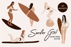 Surfer Girl Abstract Collection Product Image 1