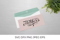 Happy Mothers Day SVG. Mothers day calligrahhy Product Image 2