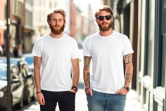 White T-shirt Mockup Product Image 1