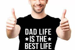 Dad Life is the best life SVG PNG EPS DXF Product Image 2