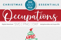 Christmas Chiropractor svg - One Merry Chiropractor svg Product Image 3