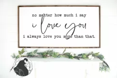 Farmhouse Sign SVG, Valentine's Day SVG Product Image 1