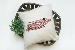 Tennessee Mandala SVG File - Home is Where the Heart Is SVG Product Image 3