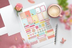 Floral Nursery -PLANNER STICKER TEMPLATE, Canva Template Product Image 4