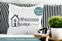 Welcome Home SVG, png, eps, sublimation, printable Product Image 2