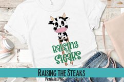 Raising the Steaks Sublimation PNG Product Image 1