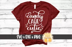 Candy Cane Cutie - Christmas SVG File - SVG PNG DXF Files Product Image 1