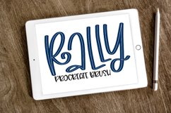 Procreate - Rally - An Inline Brush Product Image 1