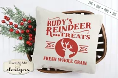 Rudy's Reindeer Treats Christmas SVG DXF Files Product Image 1