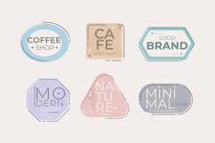 Minimal Logo Collection With Pastel Colors Product Image 1