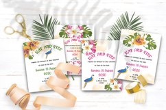 Aloha Hand Painted Tropical Bouquets Product Image 5