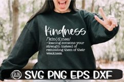 Kindness SVG - Loaning Someone Your Strength-SVG PNG EPS DXF Product Image 1