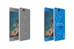 Google Pixel 2 Vinyl Skin Design Mockup 2017 Front-Back Angl Product Image 2