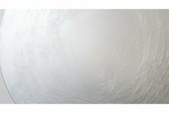 canvas silver painted circle Product Image 1