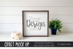 Natural light square sign MOCKUP| PSD & JPEG Product Image 1