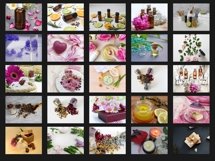 200 AROMATHERAPY OIL, CANDLES, PHOTOSHOP BACKGROUND BACKDROP Product Image 9