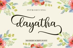 Dayatha Script Product Image 1