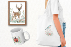 Magical Spring Garden Clipart Product Image 6