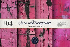 Pink Peeling Paint Texture | Distressed Wall Background Product Image 1