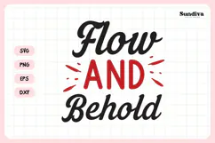 Funny Sanitary Pouch Quote | Flow and Behold Product Image 3