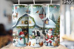 Farm Animals Tumbler Wrap - Christmas Tumbler Design Product Image 1