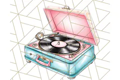 Sock Hop Animal Dance Party PNG Clipart, Cute Retro 1950s Product Image 4