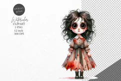 Halloween clipart, Doll clipart, Autumn clipart Product Image 1