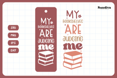 Bookmark Saying SVG | Funny Book Lovers - My Bookshelves Product Image 3