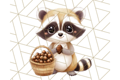 Woodland Nursery Baby Animals And Fantasy Forest PNG Clipart Product Image 4