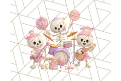 Halloween Neighborhood Clipart PNG for Trick or Treat Product Image 4