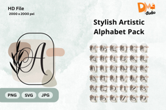 Stylish Artistic Alphabet Pack Monogram Product Image 1