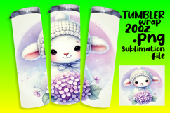 STYLISH 20oz Tumbler Template for Any Occasion , Cute Animal Product Image 1