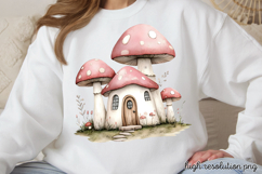 Adorable Cute Fairy Woodland Clipart PNG Product Image 1