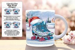 Dazzling 15oz Mug Wrap Png Template , Holiday Product Image 1