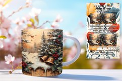 Bright 11oz Mug Wrap Png Artwork , Christmas Product Image 1