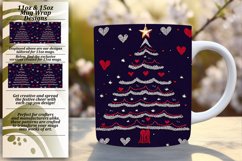 Artful 11oz Mug Wrap Png Template , Holiday Product Image 1