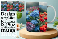 Serene Views Mug Wrap Sublimation for Mugs 11oz/15oz Product Image 1