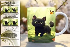 Joyful Whisker Prints: Funny Cat Sublimation Product Image 1