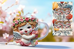Dynamic 11oz Mug Wrap Png Template , 3D Cupid Product Image 1