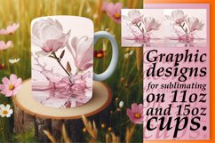 Aqua Dreams: Sublimation Art Mug Wrap 11oz 15oz Product Image 1