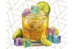 Halloween Drink Clipart PNG, Spooky Cute Beverage Art Product Image 4