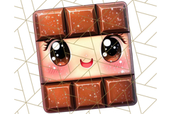 Sweet Treat Face PNG Clipart, Cute Kawaii Dessert Art Png Product Image 4