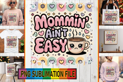 VIBRANT TSHIRT DESIGN PNG Sublimation, Mother's Day Product Image 1