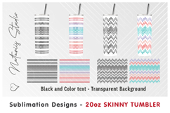 8 Adults Hidden Message Designs - 20oz Skinny Tumbler Product Image 13