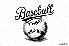 Baseball svg Design | Svg Files for Cricut Product Image 1