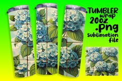 Whimsical Bloom 20oz Tumbler Wraps - Sublime Designs Product Image 1