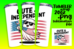 20oz Tumbler Template for Any Occasion , Funny Ghost Product Image 1