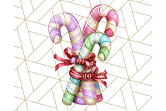Cozy Christmas Bakery Clipart PNG, Holiday Cookie Art Product Image 4