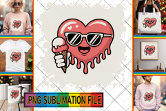 Unique TSHIRT Art Designs PNG, Valenines Heart Product Image 1