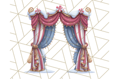 Nutcracker Ballet Clipart, Holiday Ballerina PNG Art Product Image 4